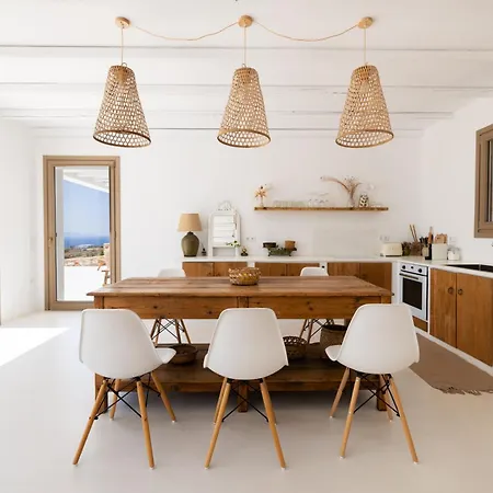 Sea View - Luxury Pool - Golden Beach, Paros Villa *