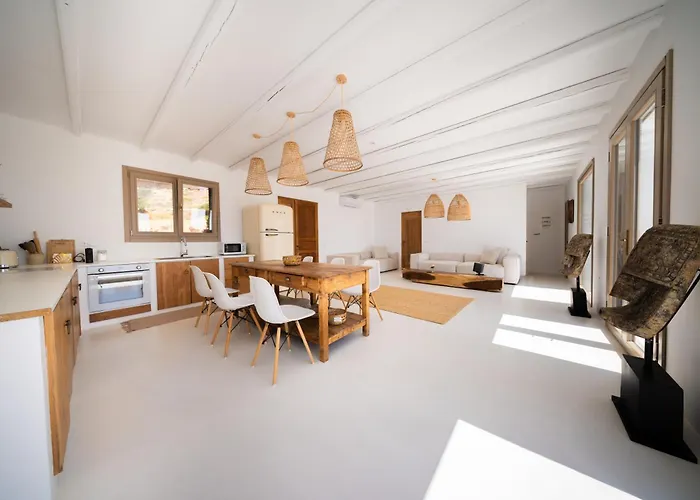 Sea View - Luxury Pool - Golden Beach, Paros 别墅 Márpissa