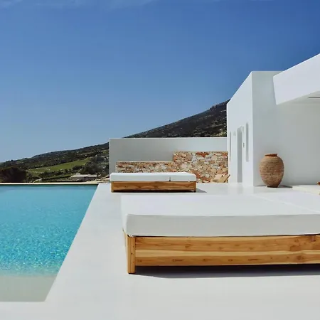 Villa Sea View - Luxury Pool - Golden Beach, Paros Marpissa
