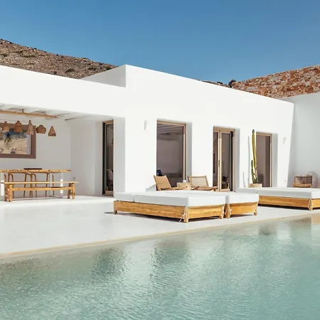 Вилла Sea View - Luxury Pool - Golden Beach, Paros *